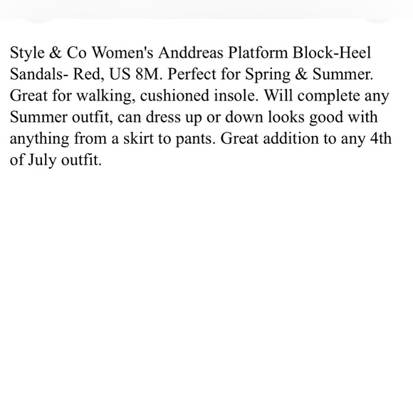 🚨red platforms🚨 - Picture 12 of 12